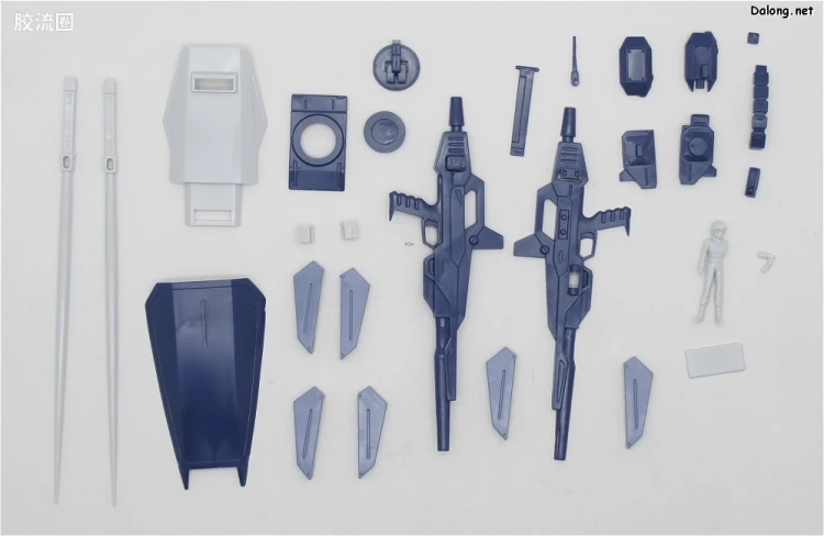 机动战士Z高达拼装模型 1/100 03 RX-178 高达MK-Ⅱ（奥古） - 图片