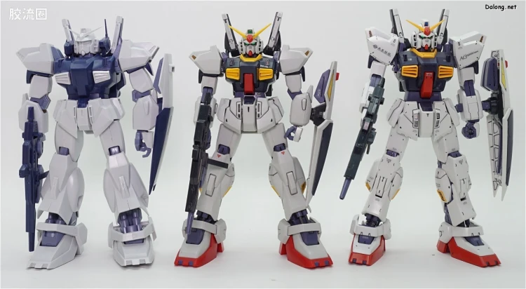 机动战士Z高达拼装模型 1/100 03 RX-178 高达MK-Ⅱ（奥古） - 图片