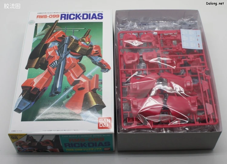 机动战士Z高达拼装模型 1/100 08 RMS-099 里克·迪亚斯[库瓦特罗·巴吉纳专用机] - 图片
