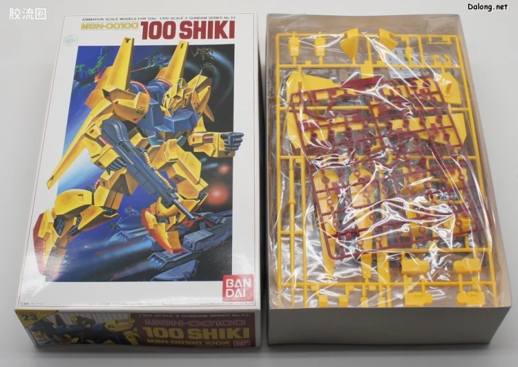 机动战士Z高达拼装模型 1/100 23 MSN-00100 百式 - 图片