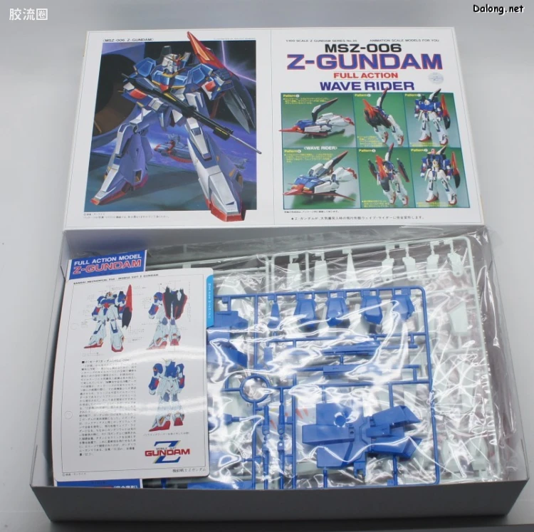 机动战士Z高达拼装模型 1/100 25 MSZ-006 Z高达 - 图片