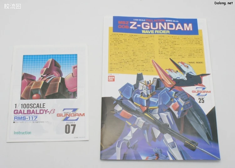 机动战士Z高达拼装模型 1/100 25 MSZ-006 Z高达 - 图片