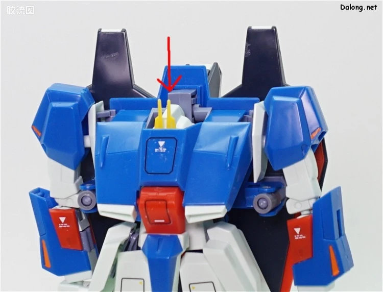 机动战士Z高达拼装模型 1/100 25 MSZ-006 Z高达 - 图片