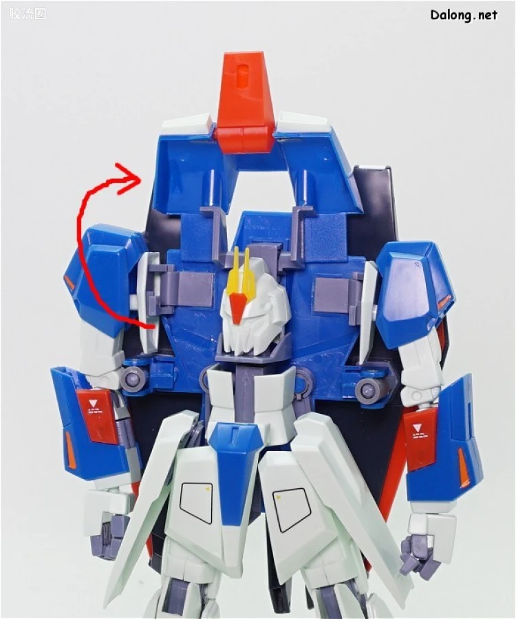 机动战士Z高达拼装模型 1/100 25 MSZ-006 Z高达 - 图片