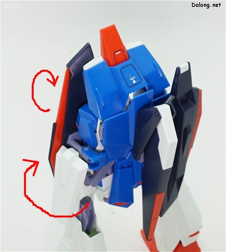 机动战士Z高达拼装模型 1/100 25 MSZ-006 Z高达 - 图片