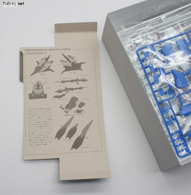 机动战士Z高达拼装模型 1/100 25 MSZ-006 Z高达 - 图片