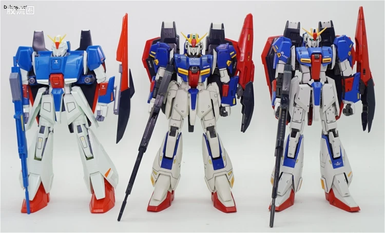机动战士Z高达拼装模型 1/100 25 MSZ-006 Z高达 - 图片