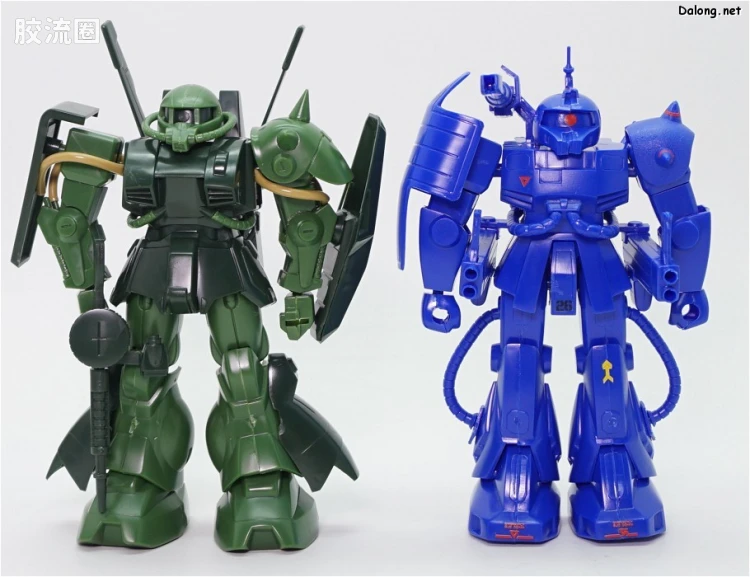 机动战士Z高达拼装模型 1/144 09 MS-06K 扎古加农 - 图片