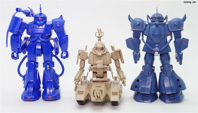 机动战士Z高达拼装模型 1/144 11 MS-06V 扎古坦克 - 图片
