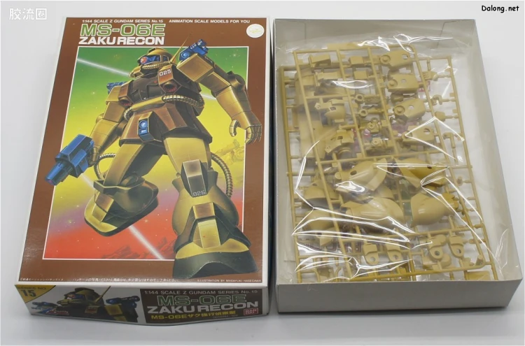 机动战士Z高达拼装模型 1/144 15 MS-06E 强行侦察型扎古 - 图片