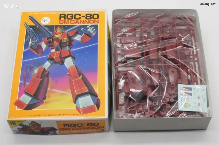 机动战士Z高达拼装模型 1/144 16 RGC-80 吉姆加农 - 图片