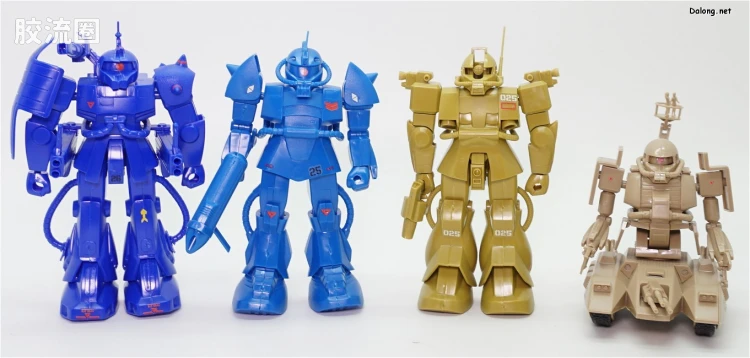 机动战士Z高达拼装模型 1/144 17 MS-06M 水中型高扎古 - 图片
