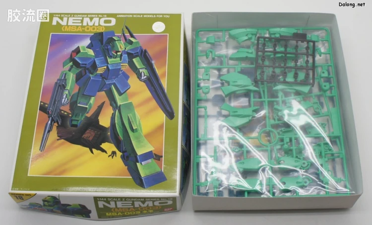 机动战士Z高达拼装模型 1/144 18 MSA-003 雷姆 - 图片