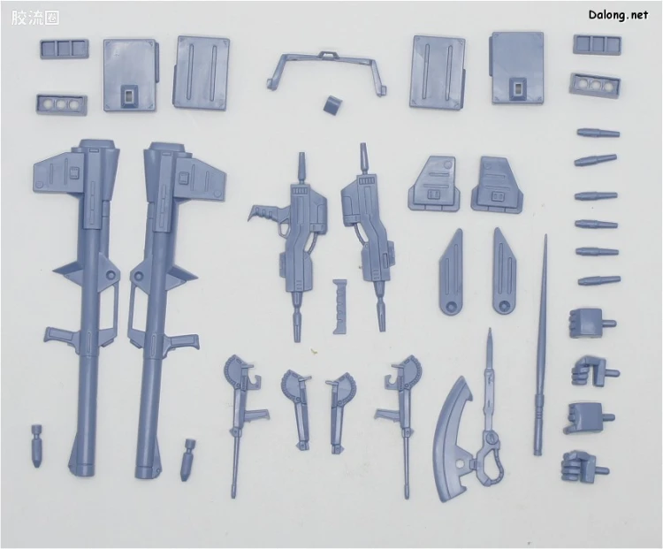 机动战士Z高达拼装模型 1/144 19 MS专用武器 - 图片
