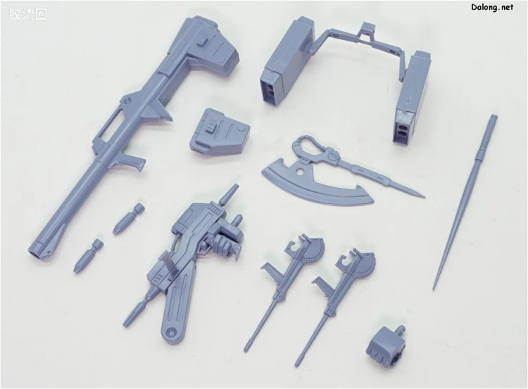 机动战士Z高达拼装模型 1/144 19 MS专用武器 - 图片