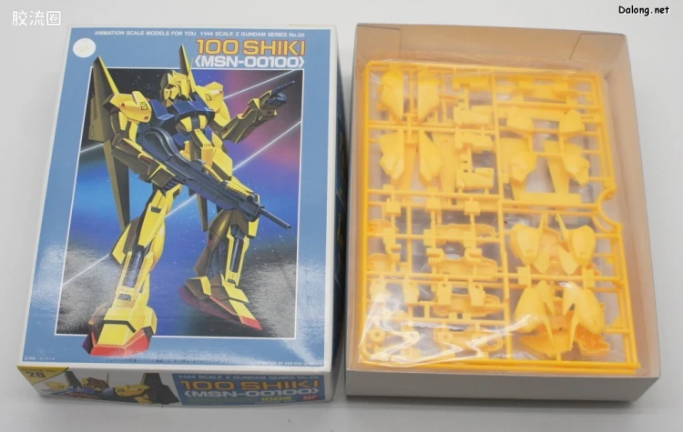 机动战士Z高达拼装模型 1/144 20 MSN-00100 百式 - 图片