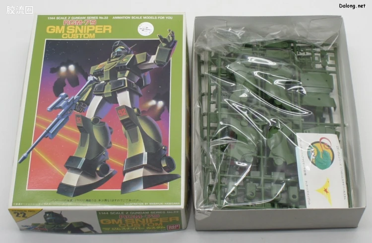 机动战士Z高达拼装模型 1/144 22 RGM-79SC 狙击特装型吉姆 - 图片