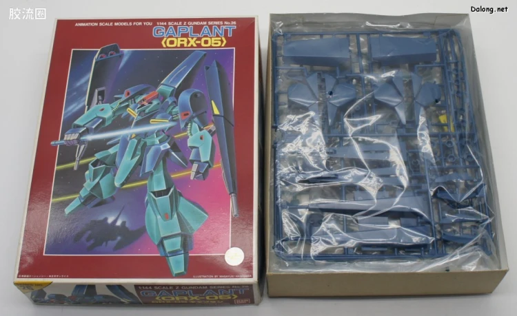 机动战士Z高达拼装模型 1/144 26 ORX-005 贾普兰 - 图片