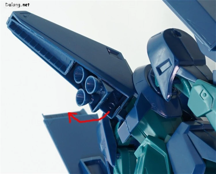 机动战士Z高达拼装模型 1/144 26 ORX-005 贾普兰 - 图片