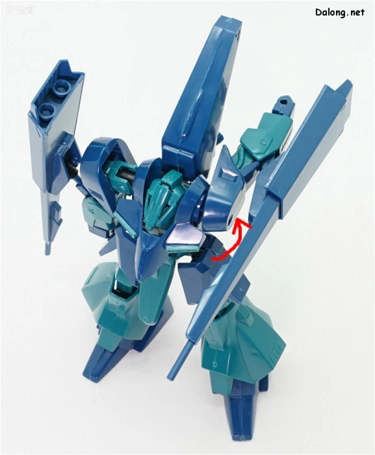 机动战士Z高达拼装模型 1/144 26 ORX-005 贾普兰 - 图片