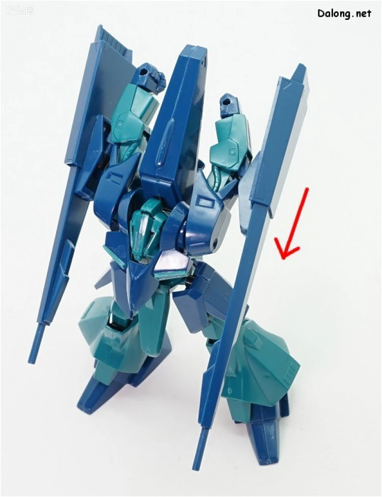 机动战士Z高达拼装模型 1/144 26 ORX-005 贾普兰 - 图片