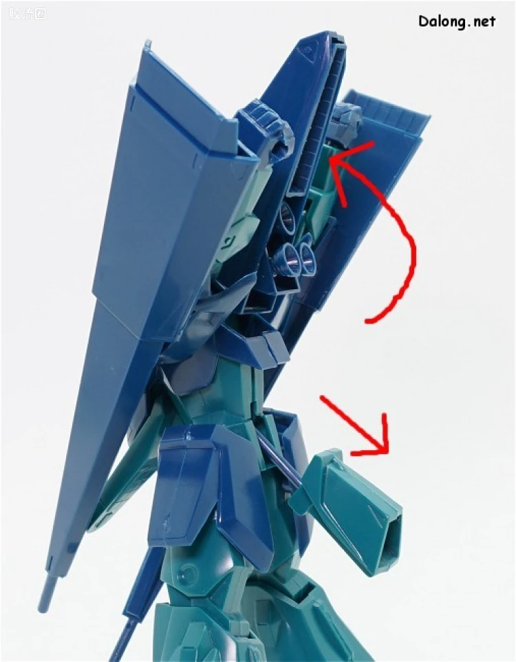 机动战士Z高达拼装模型 1/144 26 ORX-005 贾普兰 - 图片