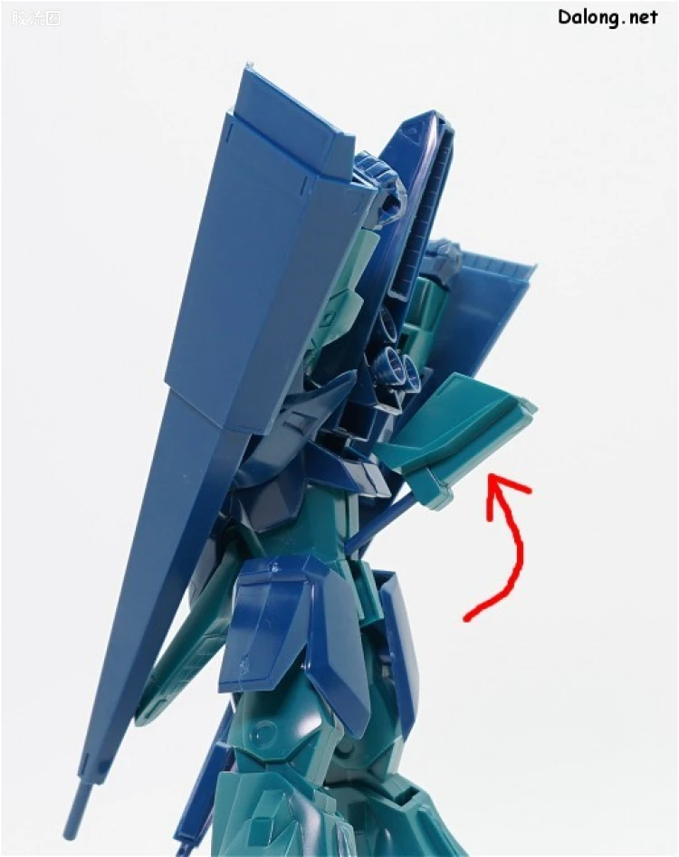 机动战士Z高达拼装模型 1/144 26 ORX-005 贾普兰 - 图片