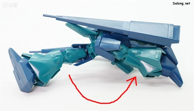 机动战士Z高达拼装模型 1/144 26 ORX-005 贾普兰 - 图片
