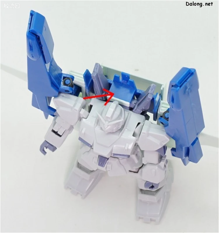 机动战士Z高达拼装模型 1/144 30 FXA-05D G防卫者 - 图片