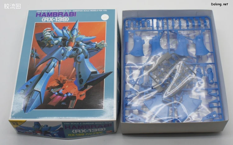 机动战士Z高达拼装模型 1/144 33 RX-139 汉布拉比 - 图片