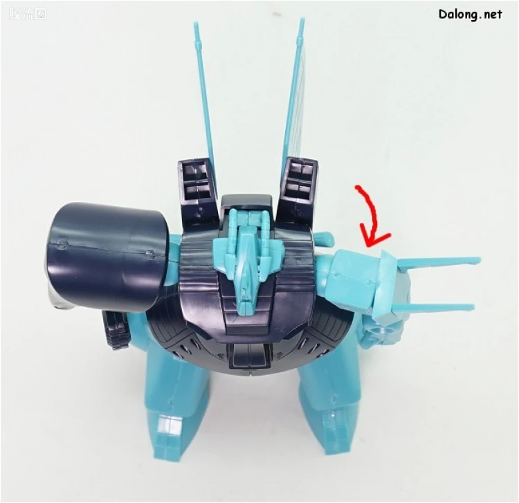 机动战士Z高达拼装模型 1/144 40 MSK-008 迪杰 - 图片