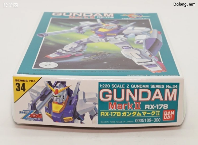 机动战士Z高达拼装模型 1/220 34 RX-178 高达MK-Ⅱ（奥古） - 图片