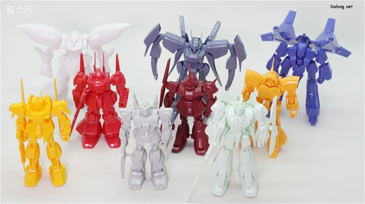 机动战士Z高达拼装模型 1/220 42 RX-160 拜亚兰 - 图片