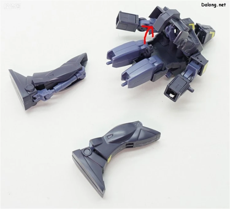 机动战士Z高达拼装模型 1/300 29 MRX-009 精神力高达 - 图片