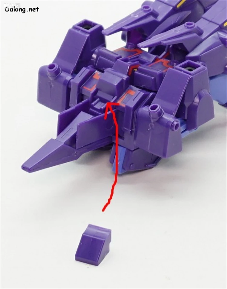 机动战士Z高达拼装模型 1/300 43 MRX-010 精神力高达MK-Ⅱ - 图片
