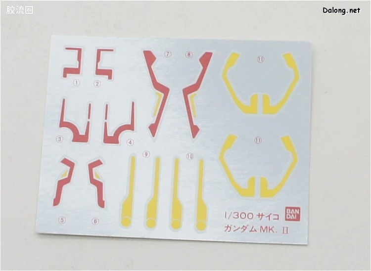 机动战士Z高达拼装模型 1/300 43 MRX-010 精神力高达MK-Ⅱ - 图片