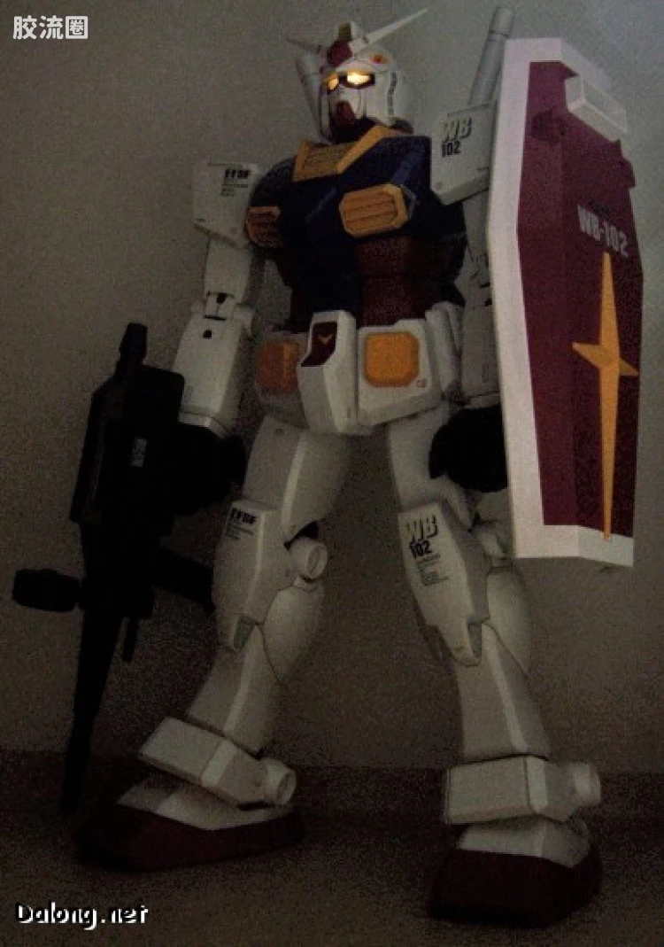 HY2M系列拼装模型 1比24 RX-78-2高达 - 图片