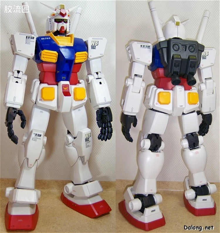 HY2M系列拼装模型 1比24 RX-78-2高达 - 图片