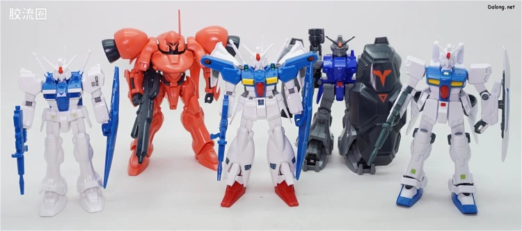 机动战士高达0083 星尘的回忆拼装模型 1/144 05 AGX-04 红色角马 - 图片
