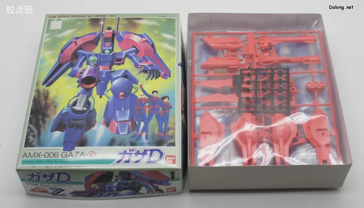 机动战士高达ZZ拼装模型 1/144 01 AMX-006 加撒D - 图片