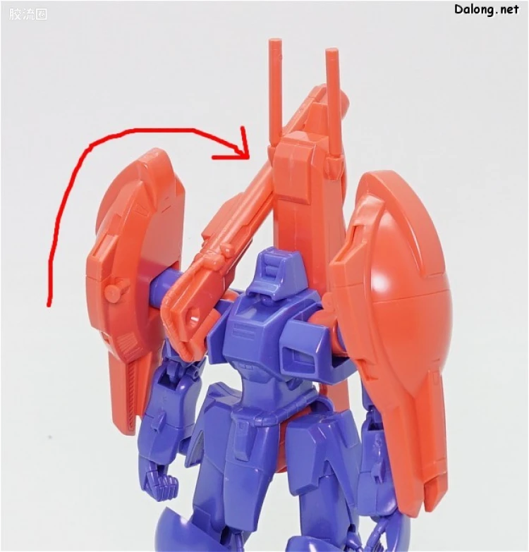 机动战士高达ZZ拼装模型 1/144 01 AMX-006 加撒D - 图片