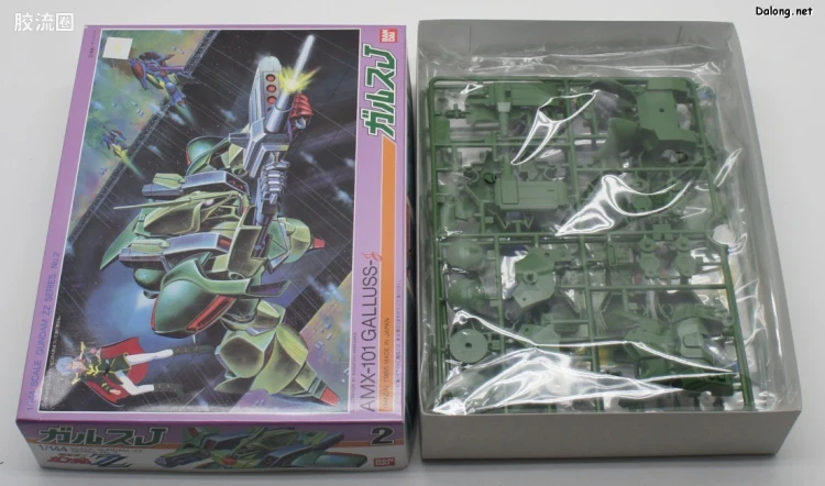 机动战士高达ZZ拼装模型 1/144 02 AMX-101 卡尔斯J - 图片