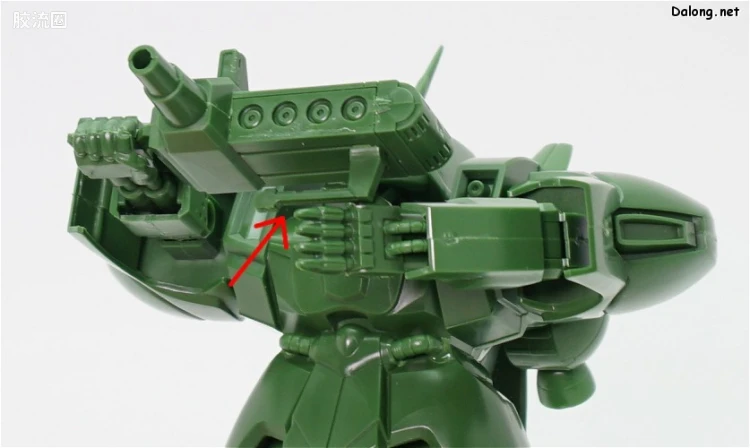 机动战士高达ZZ拼装模型 1/144 02 AMX-101 卡尔斯J - 图片