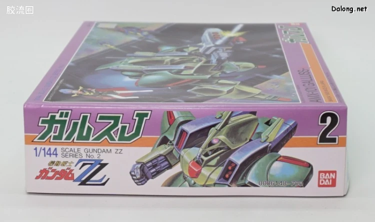 机动战士高达ZZ拼装模型 1/144 02 AMX-101 卡尔斯J - 图片