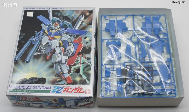 机动战士高达ZZ拼装模型 1/144 04 MSZ-010 ZZ高达 - 图片