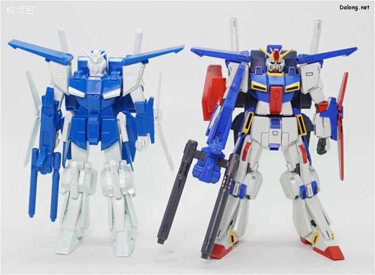 机动战士高达ZZ拼装模型 1/144 04 MSZ-010 ZZ高达 - 图片