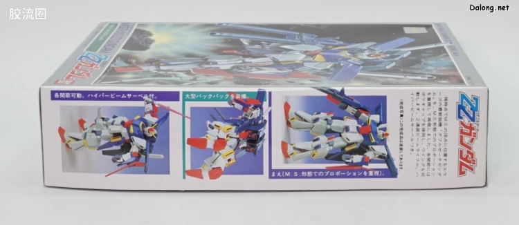 机动战士高达ZZ拼装模型 1/144 04 MSZ-010 ZZ高达 - 图片