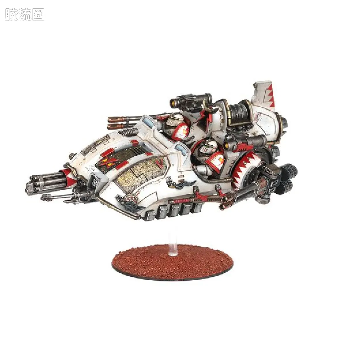 战锤：荷鲁斯之乱 Warhammer: The Horus Heresy White Scars 第五军团 白疤 初版 凯扎甘突击速攻艇 - 图片