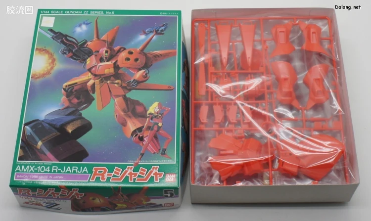 机动战士高达ZZ拼装模型 1/144 05 AMX-104 R·贾贾 - 图片
