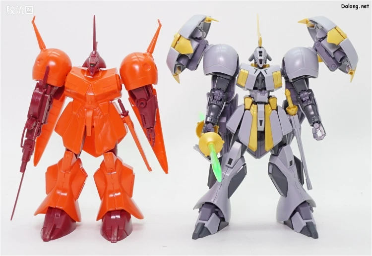 机动战士高达ZZ拼装模型 1/144 05 AMX-104 R·贾贾 - 图片